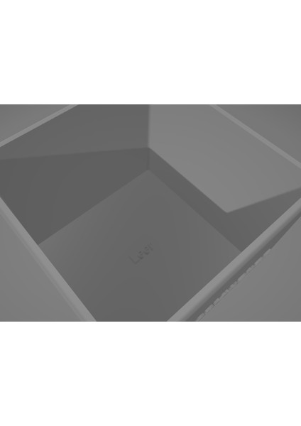 Pamuk Tomurcukları / Qtips Kutusu (Sadece Plastik Aparattır!!!) 3D