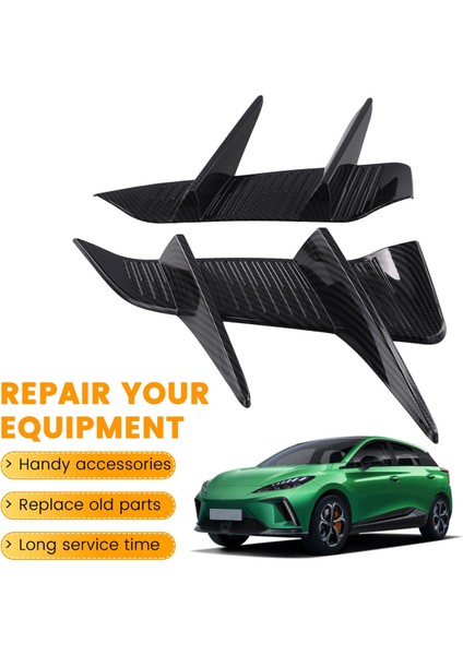 1 Çift Araba Ön Tampon Spoyleri Yan Hava Menfezi Trim Kapağı (Yurt Dışından) indirimleri