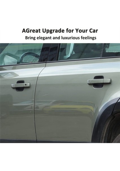 Araba Dış Kapı Kolları Kapağı Yan Kapı Kase Kapağı Trim Aksesuarları5 Adet (Yurt Dışından) indirimleri