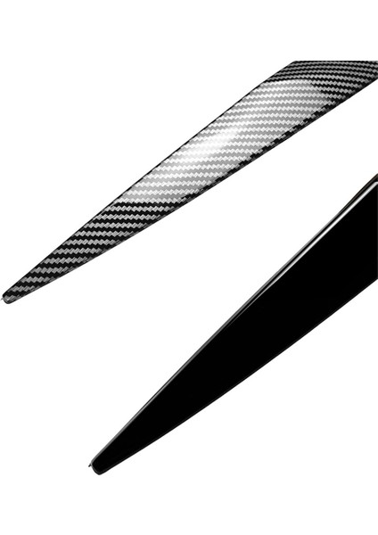 Araba Far Lambası Kaşları Parlak Siyah Için Kapak Trimi (Yurt Dışından) fiyatları