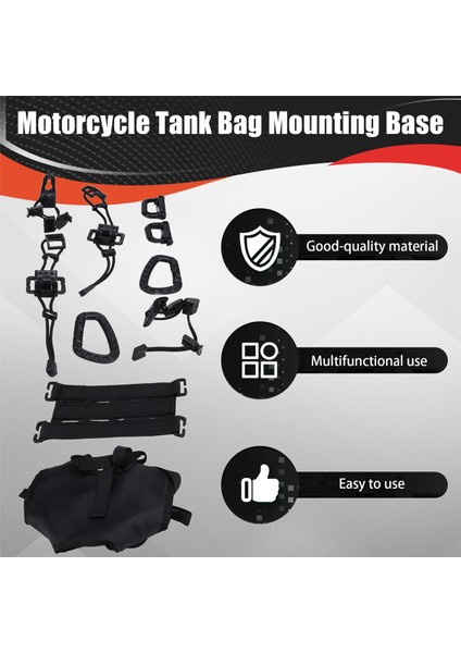 Motosiklet Evrensel Eyer Çantasıkuyruk Çantasımontaj Tabanı (Yurt Dışından) indirimleri