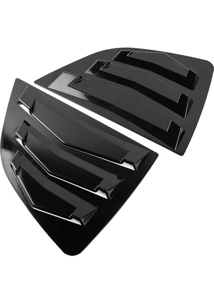 Siyah Arka Taraf Havalandırma Çeyrek Pencere Panjur Kepenk Kapağı (Yurt Dışından) fiyatları