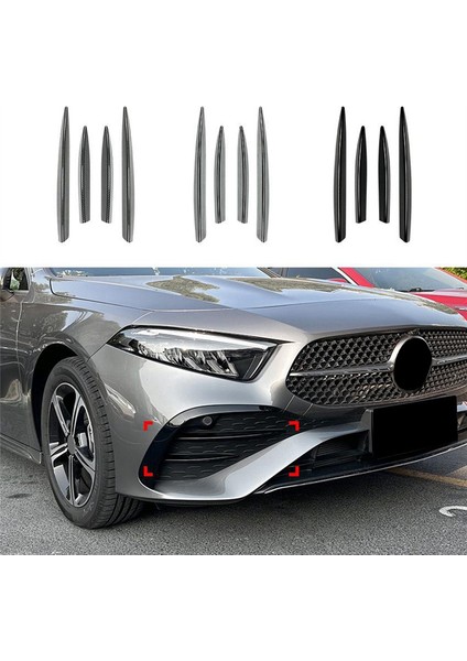 Sınıfı W177 2023- Için Parlak Siyah Ön Izgara Spoyleri Döşemesi (Yurt Dışından)