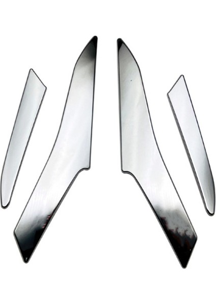 Araba Farları Kaş Şerit Dekorasyon Kapağı Trim Aksesuarları 4 Adet (Yurt Dışından) fiyatları