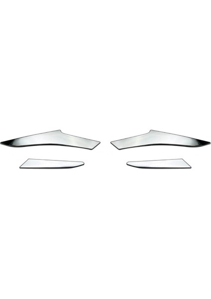 Araba Farları Kaş Şerit Dekorasyon Kapağı Trim Aksesuarları 4 Adet (Yurt Dışından) modelleri
