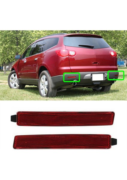 Srx 10-16 Için Arka Tampon Reflektör Uyarı Işığı (Yurt Dışından)