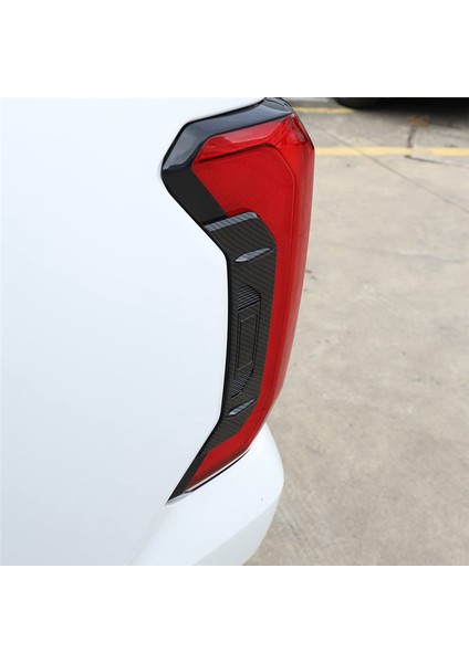 Arka Lamba Kapağı Dekorasyonu Için - Karbon Fiber Desen (Yurt Dışından) indirimleri