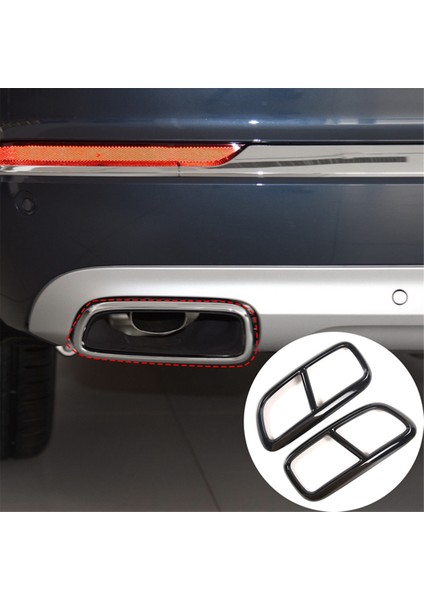 Boru Boğaz Egzoz Çıkışları Kuyruk Çerçeve Trim Kapağı XC90 Için (Yurt Dışından) fırsatları