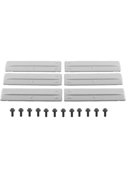 6 Adet Çatı Damlama Rafı Çıkarma Kapağı Trim Klipsleri Vidalarla (Yurt Dışından) fırsatları
