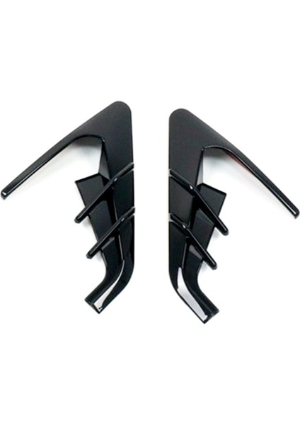 2024 Yan Kamera Kapağı Döşemesi - Parlak Siyah (Yurt Dışından)