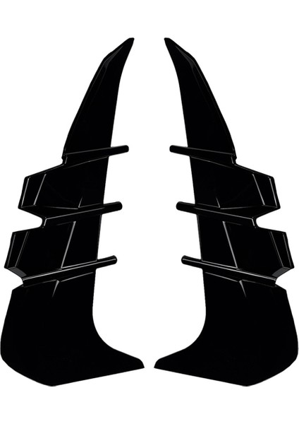 Araba Yan Kanat Hava Akış Giriş Kapağı Parlak Siyah (Yurt Dışından) fiyatları