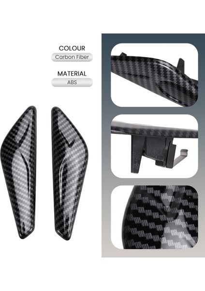 Araba Ön Tarafı Karbon Fiber Trim Kaplaması 51117338569 (Yurt Dışından) fırsatları