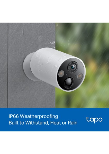 Tapo C425(4-pack) | Bataryalı Güvenlik Kamerası | 2K 4MP QHD | AI Desteği | Renkli Gece Görüşü | 300 Gün Şarj | Su Geçirmez | 150° Geniş Açılı | Solar Panel Desteği | Yerel/Bulut Depolama