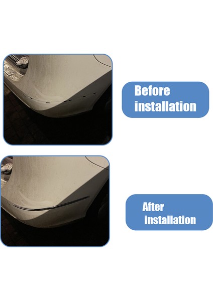 B-Sınıfı W246 12-14 Için Arka Sol Veya Sağ Tampon Trim Şeridi (Yurt Dışından)