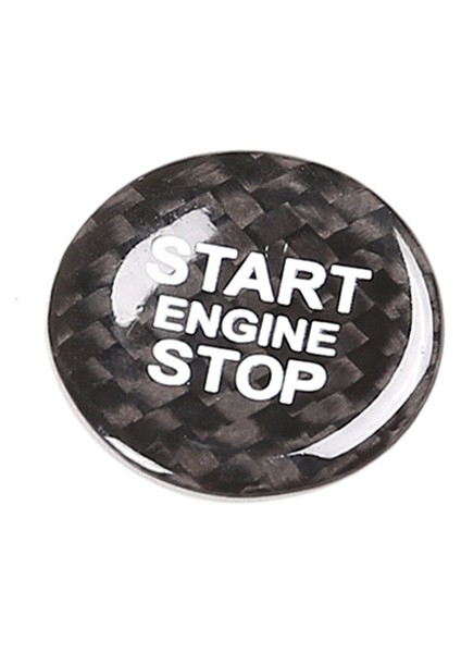 Araba Başlat Durdur Motor Düğmesi Kapağı Döşeme 17-20 Siyah (Yurt Dışından) fiyatları