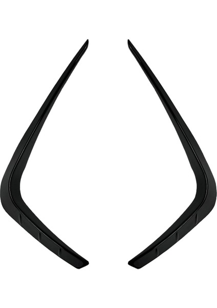 Araba Ön Tampon Dudak Ayırıcı Spoiler Şeritleri Parlak Siyah (Yurt Dışından) fiyatları