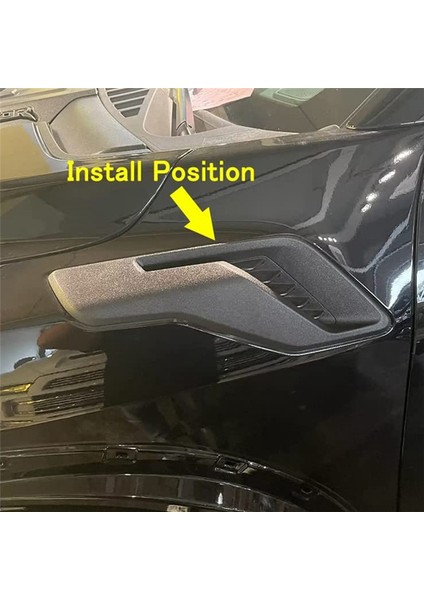 Yan Havalandırma Çıkış Kapağı Trim Dekoratif Etiketi Için (Yurt Dışından)