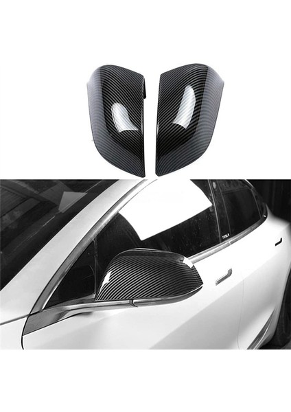 Yan Dikiz Aynası Kapağı Trimi Karbon Fiber (Yurt Dışından)
