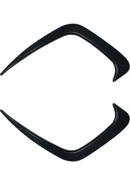 Arka Tampon Yan Ayırıcı Kanatlı Spoiler 3 Serisi Parlak Siyah (Yurt Dışından)