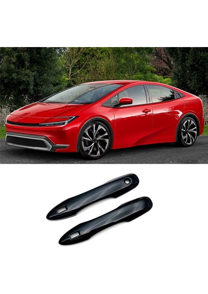 Dış Kapı Kolu Kapağı Koruyucu Kapak Trimabs Siyah (Yurt Dışından)