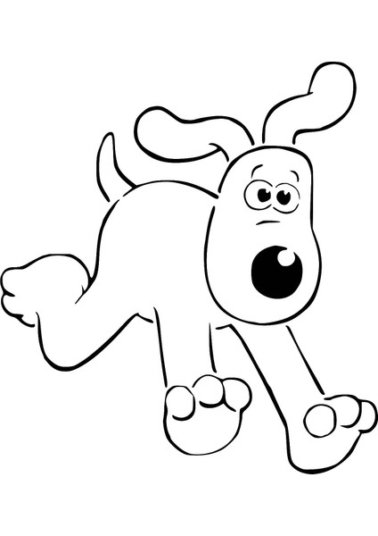 Grommit Şablon (Sadece Plastik Aparattır!!!) 3D