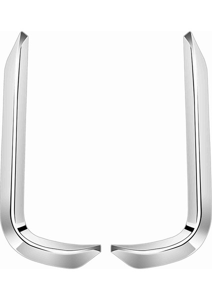 Araba Sis Farı Lambası Kaş Sis Farı Trim Çerçevesi Gümüş Için (Yurt Dışından) fiyatları