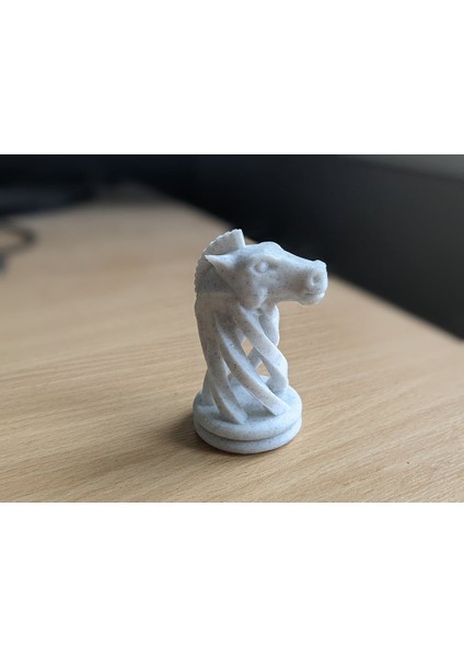 Spiral Satranç Seti - Alternatif Şövalye (Sadece Plastik Aparattır!!!) 3D fiyatları