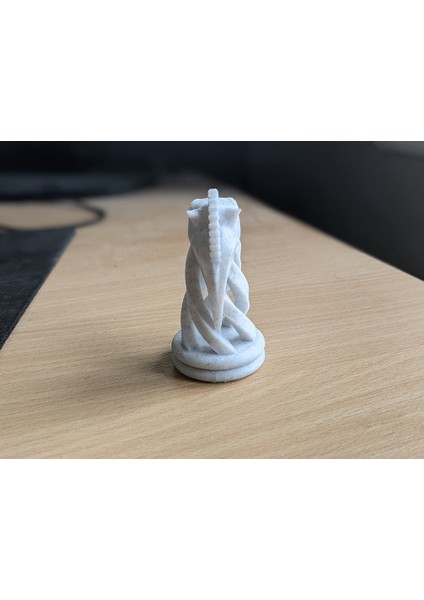 Spiral Satranç Seti - Alternatif Şövalye (Sadece Plastik Aparattır!!!) 3D modelleri