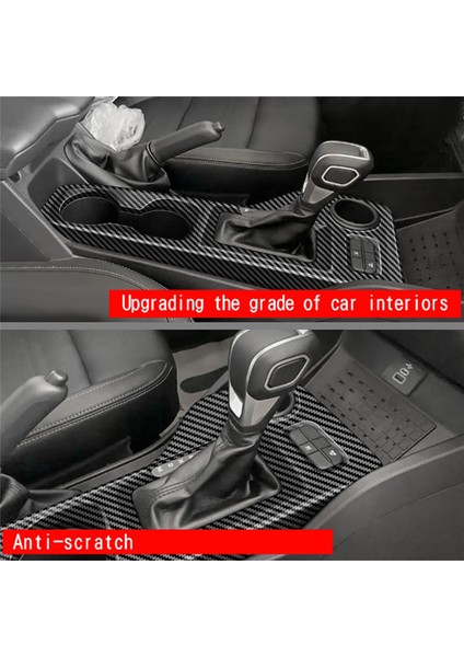 Araba Karbon Fiber Orta Konsol Su Bardağı Tutucu Dekorasyon Kapağı (Yurt Dışından) indirimleri