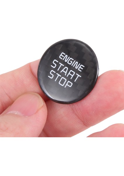 Karbon Fiber Desen Için Motor Düğmesi Kapağı Stickerı (Yurt Dışından) indirimleri