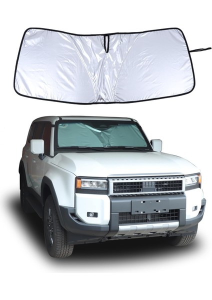 Land Cruiser Prado 250 LC250 Için Araba Ön Cam Güneşliği (Yurt Dışından) indirimleri
