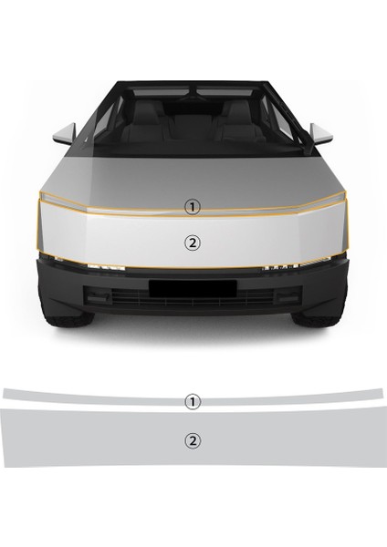 Ön Tampon Farlar Hd Çizik Koruyucu Dış Aksesuarlar (Yurt Dışından) modelleri