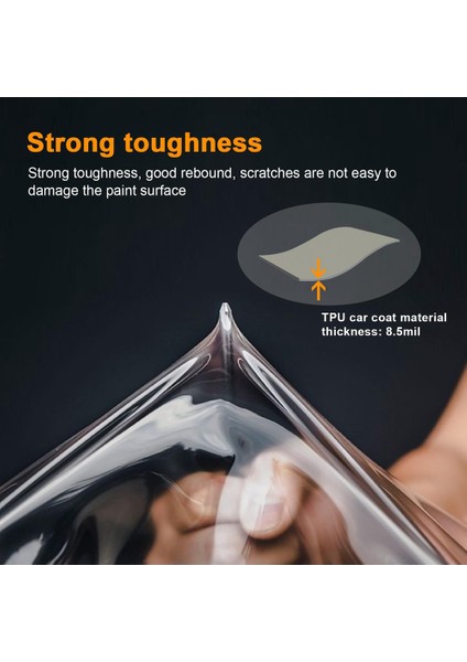 Farlar Hd Çizik Koruyucu Dış Aksesuarlar (Yurt Dışından) indirimleri