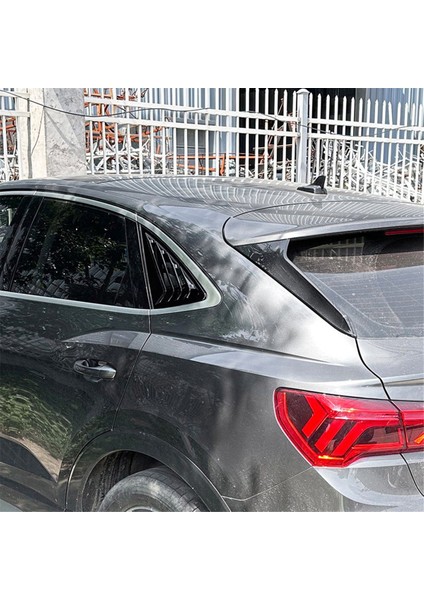 Araba Arka Cam Panjuru Yan Havalandırma Trimi Parlak Siyah Için (Yurt Dışından) indirimleri