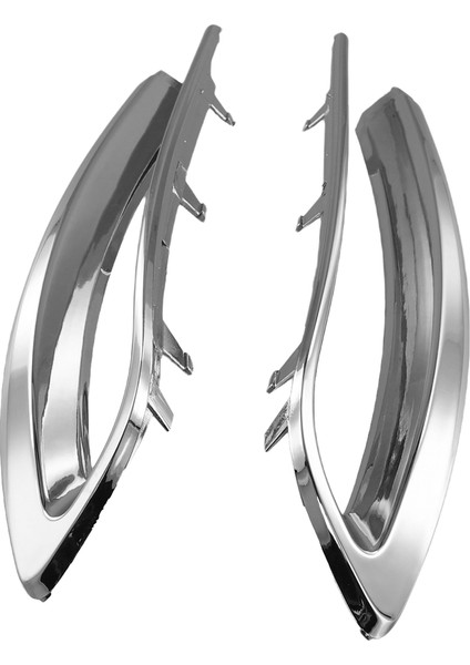 1 Çift Arka Tampon Koruyucu Krom Kaplama F10 528I 535I Için (Yurt Dışından)