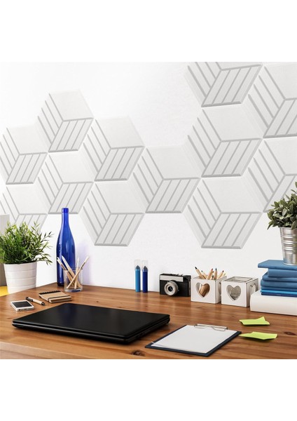 12 Adet Kendinden Yapışkanlı Akustik Panel, 14X12X0.4IN Emici Panel, A (Yurt Dışından) fırsatları