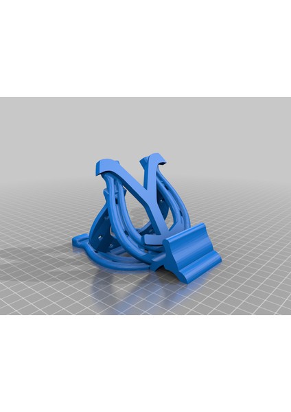 Yellowstone At Nalı Telefon Standı (Sadece Plastik Aparattır!!!) 3D