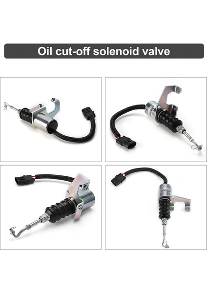 Deutz Start Için 12V Yakıt Kapatma Solenoidi (Yurt Dışından) indirimleri