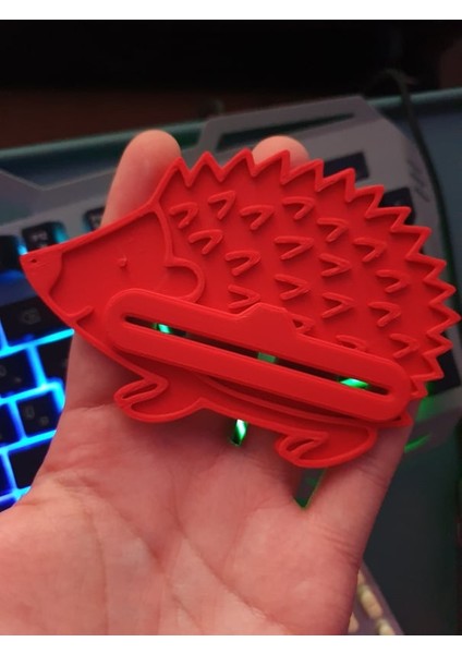 Kirpi Diş Macunu Sıkacağı (Sadece Plastik Aparattır!!!) 3D