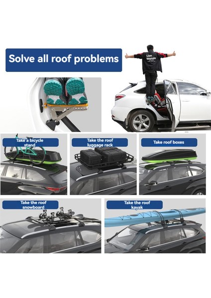 Araba Tavan Rafı Basamaklı Kapı Mandalı Tavan Kancası Standı Pedallar (Yurt Dışından) fiyatları