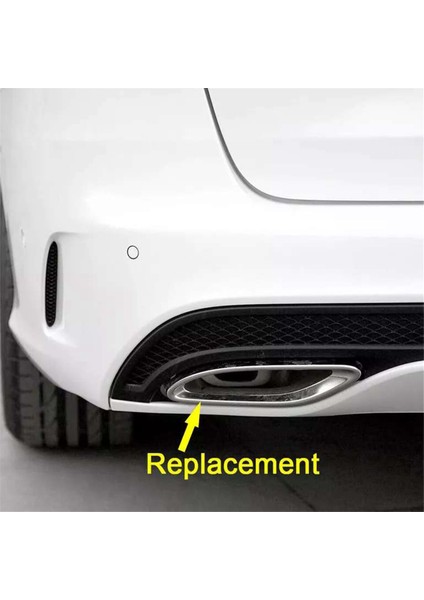 Araba Sol Arka Egzoz Borusu Döşeme A2058852221 Için (Yurt Dışından)