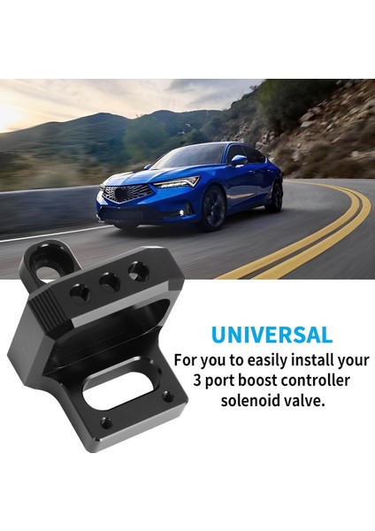 Aem Boost Kontrol Cihazı Için Solenoid Montaj Braketi 3 Port (Yurt Dışından) indirimleri