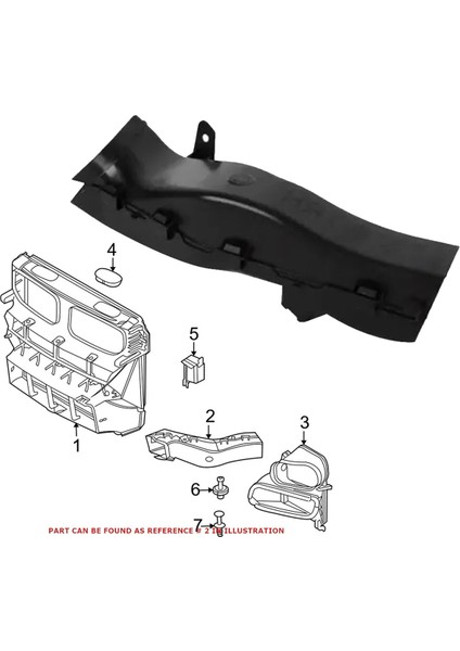 Araba Ön Sağ Fren Havalandırma Kanalı Hava Giriş Hortumu 51747158380 (Yurt Dışından) indirimleri