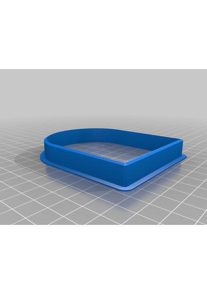 Kemer / Mezar Taşı Kurabiye Kesici (Sadece Plastik Aparattır!!!) 3D