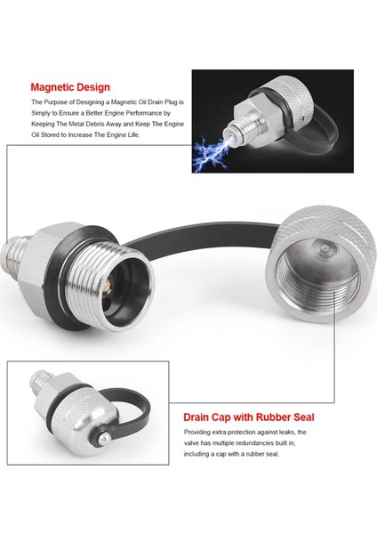Hızlı Büküm Yağ Tahliye Vanası Mıknatıslı Sızdırmaz M14X1.5 (Yurt Dışından) fırsatları