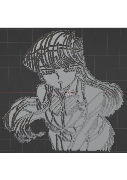 Shouko Komi Stallama (Komi Iletişim Kuramıyor) (Sadece Plastik Aparattır!!!) 3D