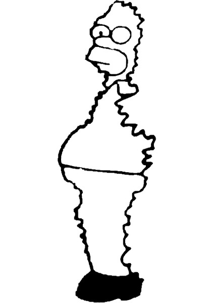 Homer Çalılara (Sadece Plastik Aparattır!!!) 3D fiyatları