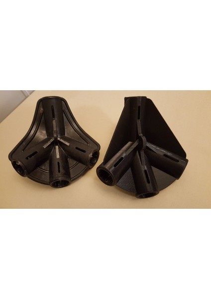 Çadır Direği Köşe Konektörü (Sadece Plastik Aparattır!!!) 3D modelleri