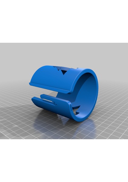 Kağıt Kesici Sarma - Noel Ağacı Kesimi (Sadece Plastik Aparattır!!!) 3D