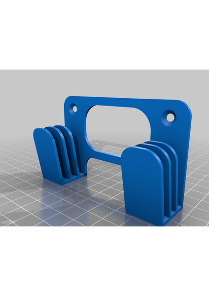 Kesme Tahtası Tutucu V2 (Sadece Plastik Aparattır!!!) 3D